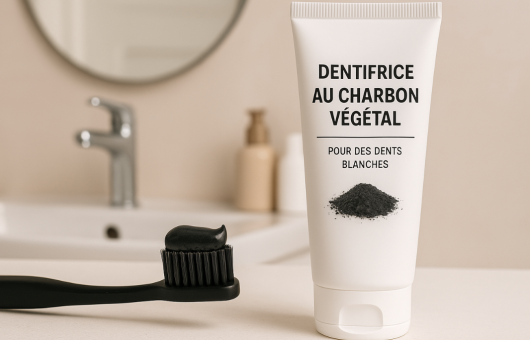 Dentifrice au charbon pour dents blanches